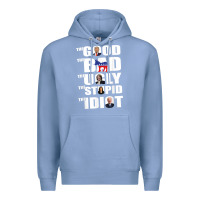 Colony Blue The Good The Bad The Ugly The Stupid The Idiot Politics TShirt Premium Hoodie - minhPixels