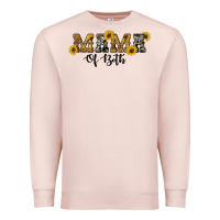 Pale Pink western mama of both Premium Sweatshirt - Artiststas