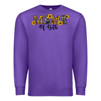 Purple western mama of both Premium Sweatshirt - Artiststas