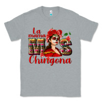 Heather Grey La mama mos Chingona Classic Tee - NancyCooperArtShop