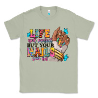 Matcha Life isn't perfect but your nails can be Classic Tee - RanaPortraitStore