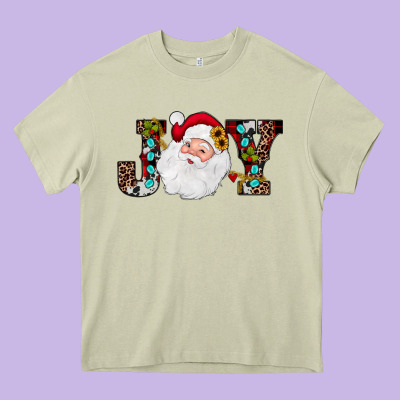 Christmas Joy Heavy Core Tee Designed By Jahusdesignshop