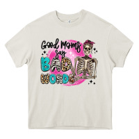 Cream good moms say bad words Heavy Core Tee - Artiststas