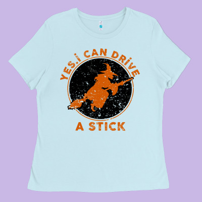 Halloween Witch Ladies Tee Designed By Bettercallsaul