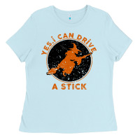 Baby Blue Halloween Witch Ladies Tee - Bettercallsaul