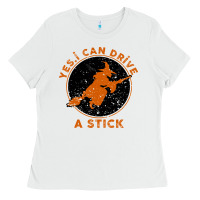 White Halloween Witch Ladies Tee - Bettercallsaul