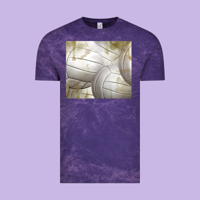 Distressed Volleyball Pattern Vintage Tee Designed By Tumblerdesignbyshophia