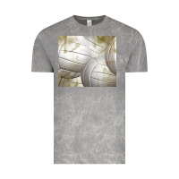 Cloud Rock distressed volleyball pattern Vintage Tee - TumblerDesignByShophia