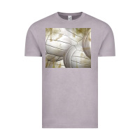 Vintage Zinc distressed volleyball pattern Vintage Tee - TumblerDesignByShophia