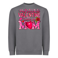 Storm My Favorite Valentine Calls Me Heavyweight Sweatshirt - CowhideDigitalArt