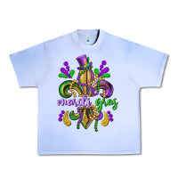 Grape Ice mardi gras fleur de lis Urban Heavy Tee - CowGirlArtShop