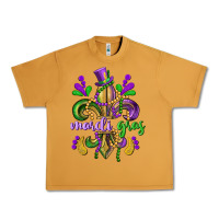 Peanut Butter mardi gras fleur de lis Urban Heavy Tee - CowGirlArtShop