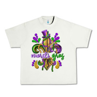 Pistachio mardi gras fleur de lis Urban Heavy Tee - CowGirlArtShop