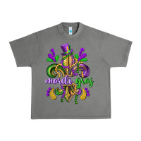 Tornado mardi gras fleur de lis Urban Heavy Tee - CowGirlArtShop