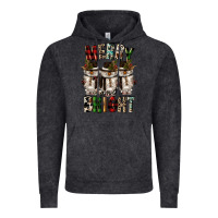 Vintage Black merry and bright Vintage Hoodie - CowGirlArtShop