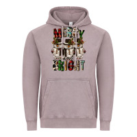 Vintage Zinc merry and bright Vintage Hoodie - CowGirlArtShop