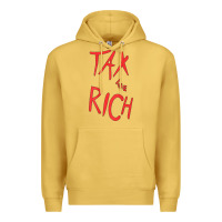 Antique Gold tax the rich shirt (on back)political t shirts for women men t shirt Premium Hoodie - minhPixels