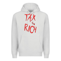 Dove Grey tax the rich shirt (on back)political t shirts for women men t shirt Premium Hoodie - minhPixels