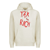Oatmeal Heather tax the rich shirt (on back)political t shirts for women men t shirt Premium Hoodie - minhPixels