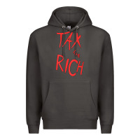 Smoke tax the rich shirt (on back)political t shirts for women men t shirt Premium Hoodie - minhPixels