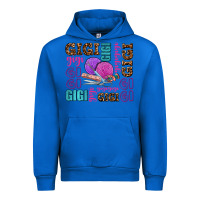 Cobalt gigi gigi with knitting Urban Hoodie - AdoDesignShop