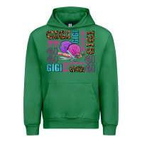 Emerald gigi gigi with knitting Urban Hoodie - AdoDesignShop