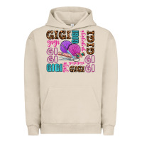 Pigment French Oak gigi gigi with knitting Urban Hoodie - AdoDesignShop