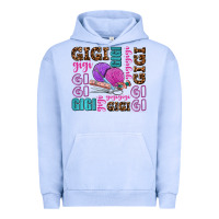 Pigment Grape Ice gigi gigi with knitting Urban Hoodie - AdoDesignShop
