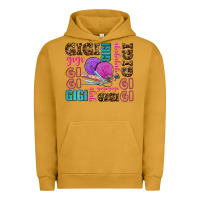 Pigment Peanut Butter gigi gigi with knitting Urban Hoodie - AdoDesignShop