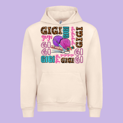 Gigi Gigi With Knitting Urban Hoodie Designed By Adodesignshop