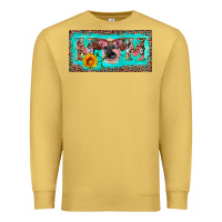Antique Gold mom heifer license plate Premium Sweatshirt - Artiststas