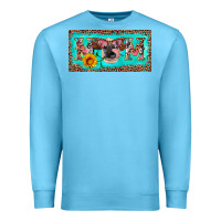 Ocean Blue mom heifer license plate Premium Sweatshirt - Artiststas