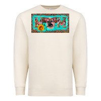 Sandshell mom heifer license plate Premium Sweatshirt - Artiststas