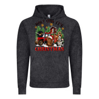 Vintage Black holy cow its christmas Vintage Hoodie - CowGirlArtShop