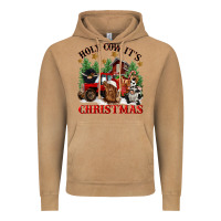 Vintage Camel holy cow its christmas Vintage Hoodie - CowGirlArtShop