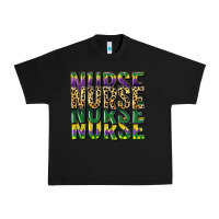 Black nurse mardi gras Urban Heavy Tee - CowGirlArtShop
