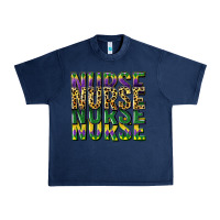 Navy nurse mardi gras Urban Heavy Tee - CowGirlArtShop