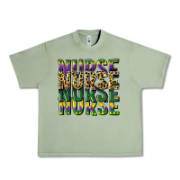 Oil Green nurse mardi gras Urban Heavy Tee - CowGirlArtShop