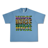 Nurse Mardi Gras Urban Heavy Tee | Teevron