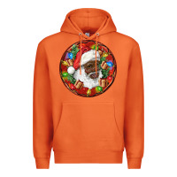 Carrot Black Santa Christmas Premium Hoodie - RanaPortraitStore
