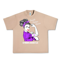 Burro Domestic Violence Warrior Unbreakable Awareness Gift Urban Heavy Tee - minhPixels