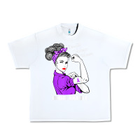 White Domestic Violence Warrior Unbreakable Awareness Gift Urban Heavy Tee - minhPixels