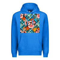 True Royal fall pig seamless pattern Premium Hoodie - BundleAndBundleShop