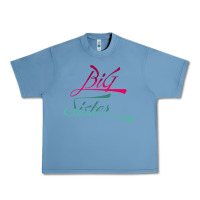 Pebble Blue Big Sister love Big Sis Gift ba Urban Heavy Tee - minhPixels