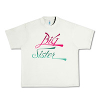 Pistachio Big Sister love Big Sis Gift ba Urban Heavy Tee - minhPixels
