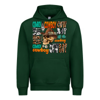 Forest Green cowboy Urban Hoodie - AdoDesignShop