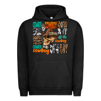 Pigment Black cowboy Urban Hoodie - AdoDesignShop