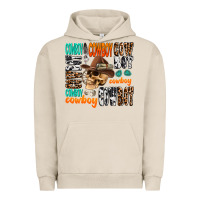 Pigment French Oak cowboy Urban Hoodie - AdoDesignShop
