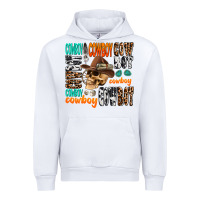 White cowboy Urban Hoodie - AdoDesignShop