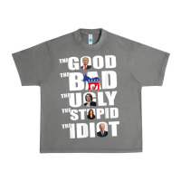 Tornado The Good The Bad The Ugly The Stupid The Idiot Politics TShirt Urban Heavy Tee - minhPixels